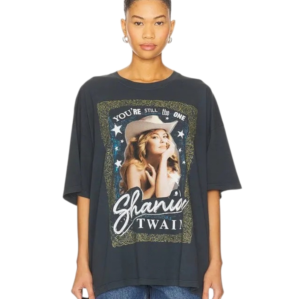 Daydreamer Shania Twain Still The One Country Graphic Tee Oversized One Size NWT